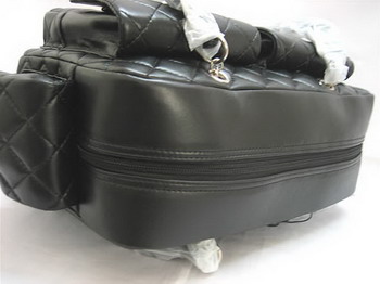 7A Discount Chanel Cambon Multipocket Lambskin Bag 25173 Black